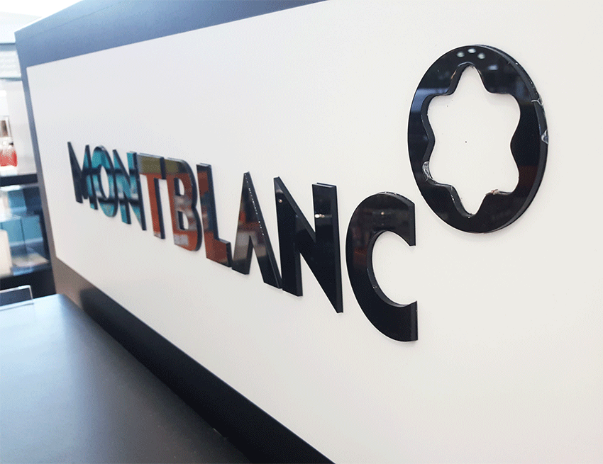 Cosmetic-signage-display