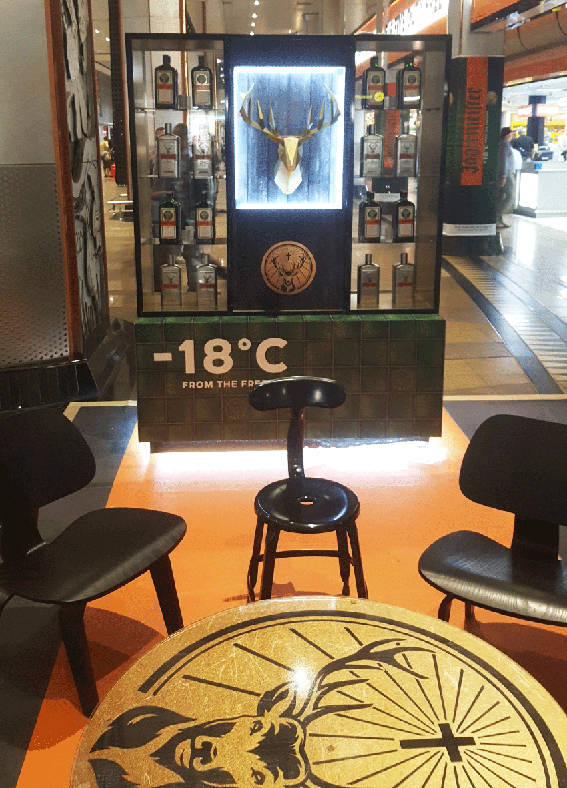 Liquor-signage-display